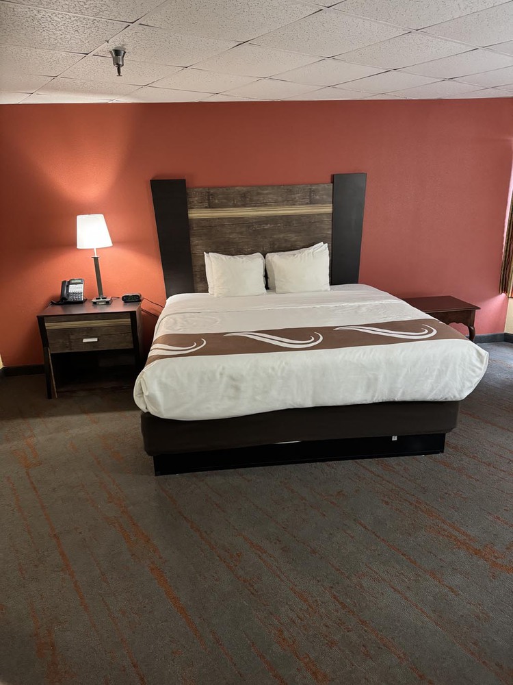 King bed in room